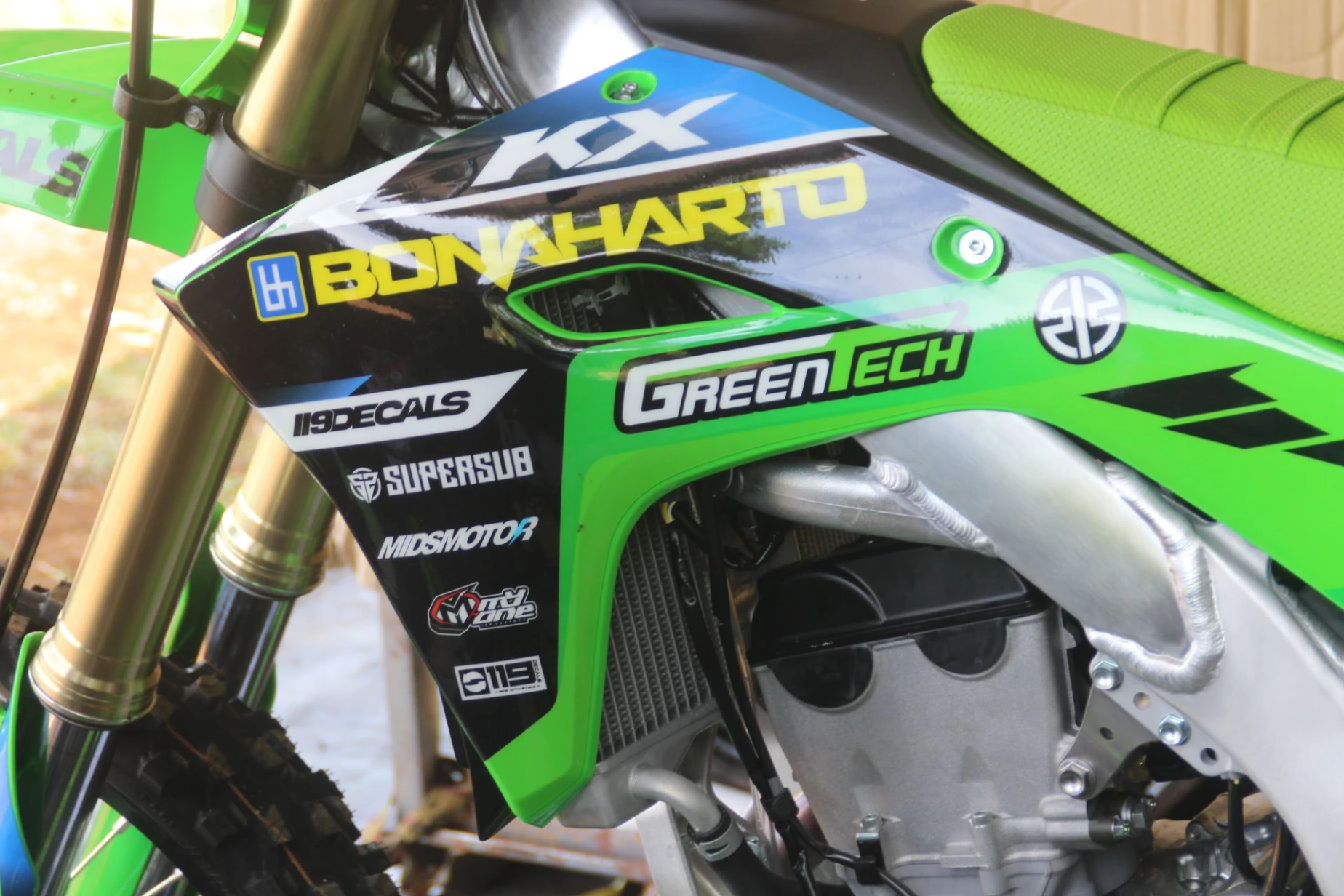 KX250 2026 with MIDS Motor sponsor