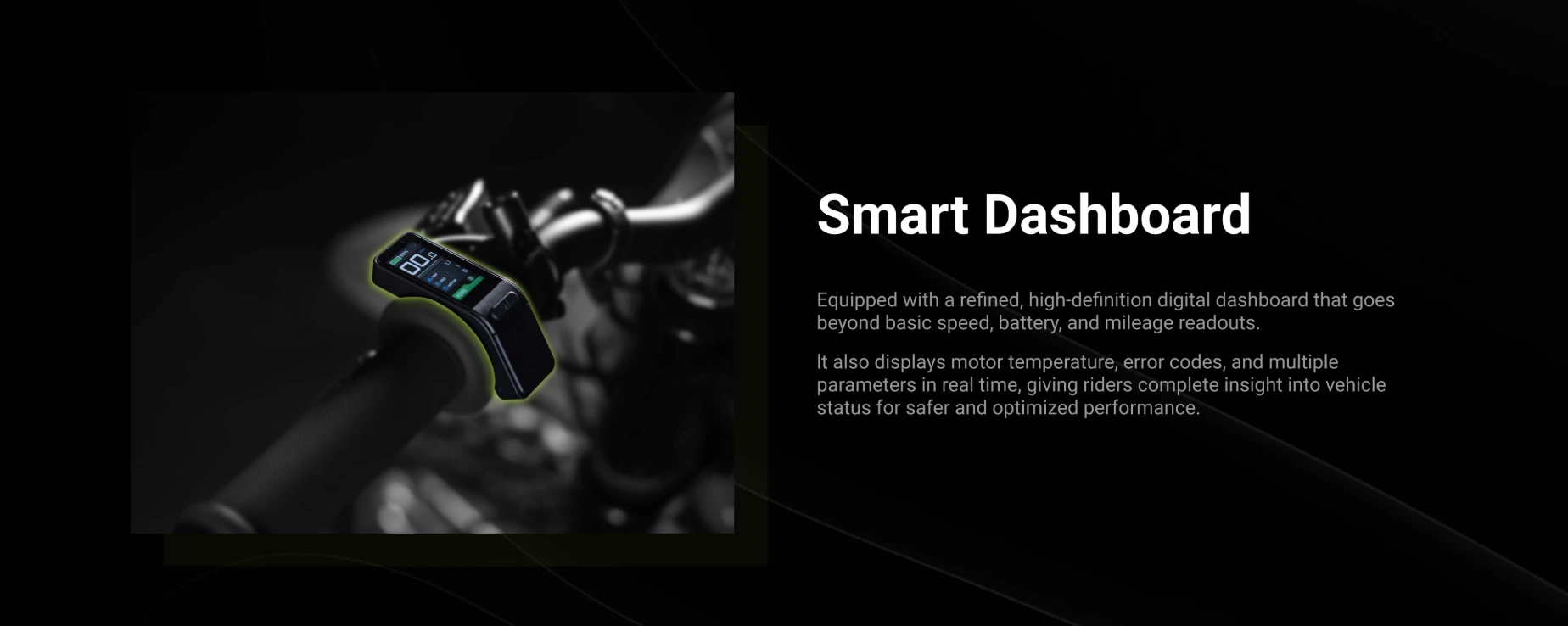 YiPower SkyLeap Motocross smart dashboard